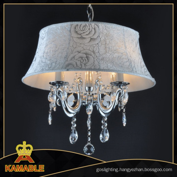 New Fashion Design Lampshade Crystal Chandelier (9226-4)